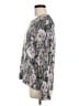 Dantelle Floral Gray Pullover Sweater Size M - photo 5