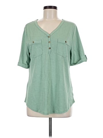 Croft & Barrow Short Sleeve Henley (view 1)