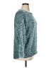 Jones New York 100% Polyester Tweed Teal Pullover Sweater Size XL - photo 4
