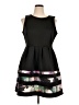 Apt. 9 Graphic Black Cocktail Dress Size XL - photo 1