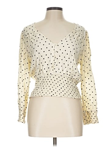 American Eagle Outfitters 3/4 Sleeve Blouse (view 1)