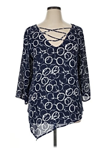 Avenue 3/4 Sleeve T-Shirt (view 1)