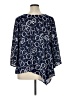 Avenue 100% Polyester Blue 3/4 Sleeve T-Shirt Size 14 Plus - photo 2
