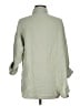 Lou & Grey Green 3/4 Sleeve Button-Down Shirt Size M - photo 2