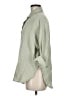 Lou & Grey Green 3/4 Sleeve Button-Down Shirt Size M - photo 5