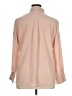 Nine West 100% Polyester Color Block Pink Tan Long Sleeve Blouse Size XL (petite) - photo 2