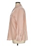 Nine West 100% Polyester Color Block Pink Tan Long Sleeve Blouse Size XL (petite) - photo 5