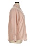 Nine West 100% Polyester Color Block Pink Tan Long Sleeve Blouse Size XL (petite) - photo 4