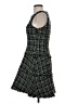 Likely 100% Polyester Tweed Gray Cocktail Dress Size 4 - photo 5
