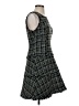 Likely 100% Polyester Tweed Gray Cocktail Dress Size 4 - photo 4