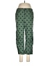 J.Crew Polka Dots Green Casual Pants Size 8 (estimated) - photo 1