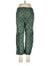 J.Crew Polka Dots Green Casual Pants Size 8 (estimated) - photo 2