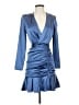 Veronica Beard Solid Blue Cocktail Dress Size 0 - photo 1
