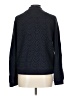 Ann Taylor LOFT Chevron-herringbone Blue Track Jacket Size L - photo 2