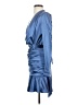 Veronica Beard Solid Blue Cocktail Dress Size 0 - photo 5