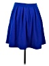 Leith 100% Polyester Solid Blue Formal Skirt Size M - photo 2