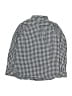 Gap Kids 100% Cotton Checkered-gingham Blue Long Sleeve Button-Down Shirt Size L (kids) - photo 2