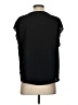 Banana Republic 100% Polyester Black Short Sleeve Blouse Size S - photo 2