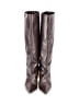 Totême 100% Leather Burgundy Boots Size EU 39 - photo 2