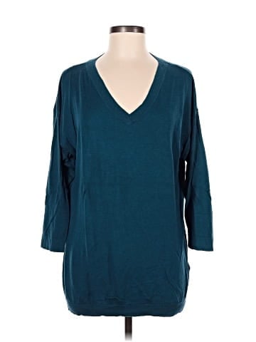August Silk Pullover Sweater (view 1)