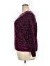Apt. 9 Animal Print Purple Pullover Sweater Size XXL - photo 5