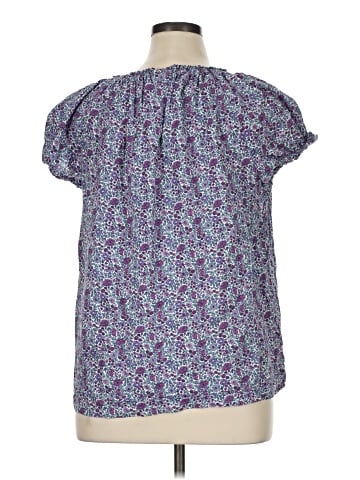 St. John's Bay Short Sleeve Blouse (view 2)
