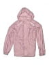 L.L.Bean 100% Nylon Solid Pink Raincoat Size 8 - photo 1