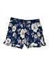 C. Wonder 100% Rayon Floral Blue Shorts Size XL - photo 1