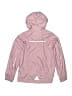 L.L.Bean 100% Nylon Solid Pink Raincoat Size 8 - photo 2