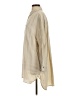 Zara Solid Ivory 3/4 Sleeve Button-Down Shirt Size S - photo 5