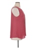 Halogen 100% Polyester Red Sleeveless Blouse Size XL - photo 4