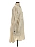 Zara Solid Ivory 3/4 Sleeve Button-Down Shirt Size S - photo 4