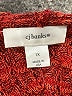 Cj Banks 100% Acrylic Tweed Red Poncho Size 1X - photo 7