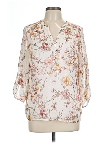 Sara Michelle 3/4 Sleeve Blouse (view 1)