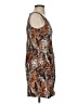 Unbranded Animal Print Brown Casual Dress Size S (estimated) - photo 4