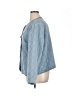 J.Jill 100% Polyester Argyle Blue Jacket Size XL - photo 5