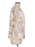 Sara Michelle Floral Ivory 3/4 Sleeve Blouse Size L - photo 4