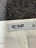 Just Black White Jeans Size 26 waist - photo 7