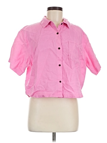 Athleta Short Sleeve Button-Down Shirt (view 1)