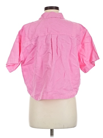 Athleta Short Sleeve Button-Down Shirt (view 2)