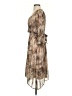 Tacera 100% Polyester Animal Print Tan Cocktail Dress Size S - photo 5