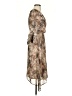 Tacera 100% Polyester Animal Print Tan Cocktail Dress Size S - photo 4
