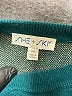She + Sky Animal Print Teal Pullover Sweater Size M - photo 7