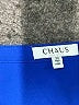 Chaus 100% Polyester Blue 3/4 Sleeve Blouse Size 2X - photo 8