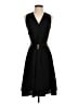 Ann Taylor 100% Polyester Solid Black Cocktail Dress Size 00 - photo 1