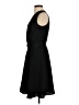 Ann Taylor 100% Polyester Solid Black Cocktail Dress Size 00 - photo 5