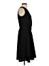 Ann Taylor 100% Polyester Solid Black Cocktail Dress Size 00 - photo 4