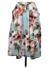 Le Lis Floral Blue Casual Skirt Size S - photo 2