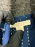 Tulle Argyle Blue Casual Dress Size S - photo 7