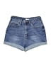 Forever 21 Blue Denim Shorts Size 28 waist - photo 1